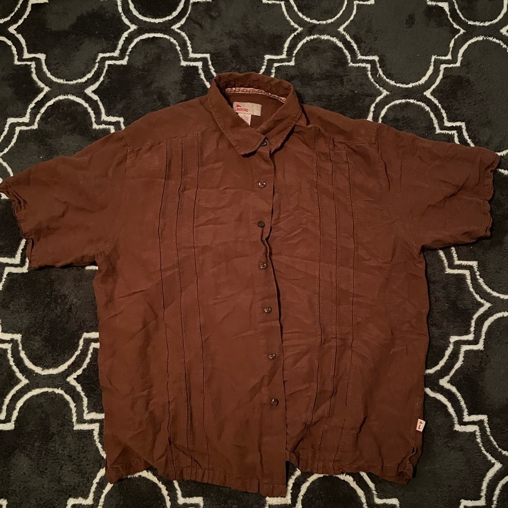 Vintage Linen Libertád button down